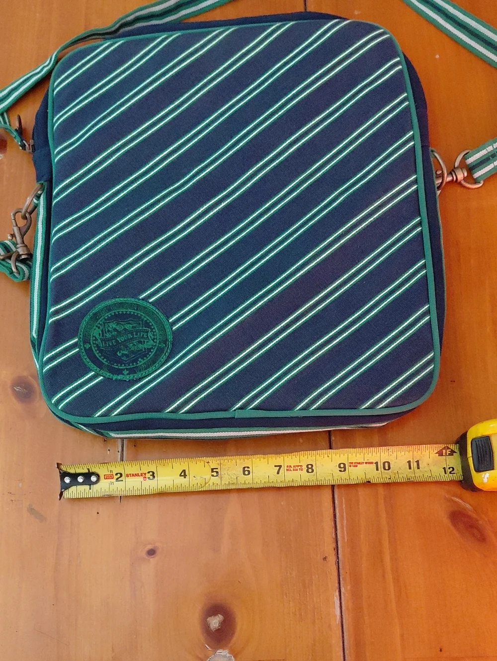 Vtg Y2K American Eagle  Striped Laptop Bag